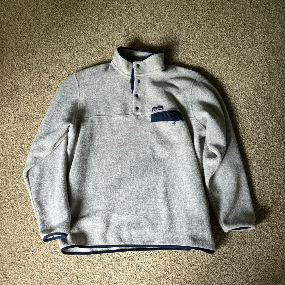 Grey Patagonia Fleece